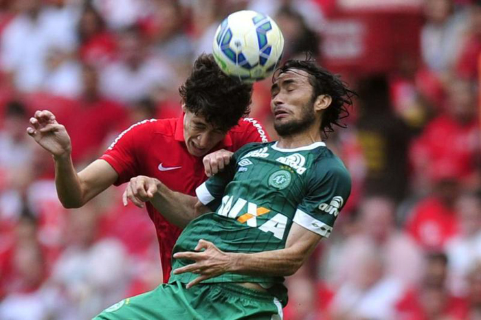 Inter lutou muito, mas não saiu do empate sem gols diante da Chapecoense. Foto: Ricardo Duarte/Agência RBS. 