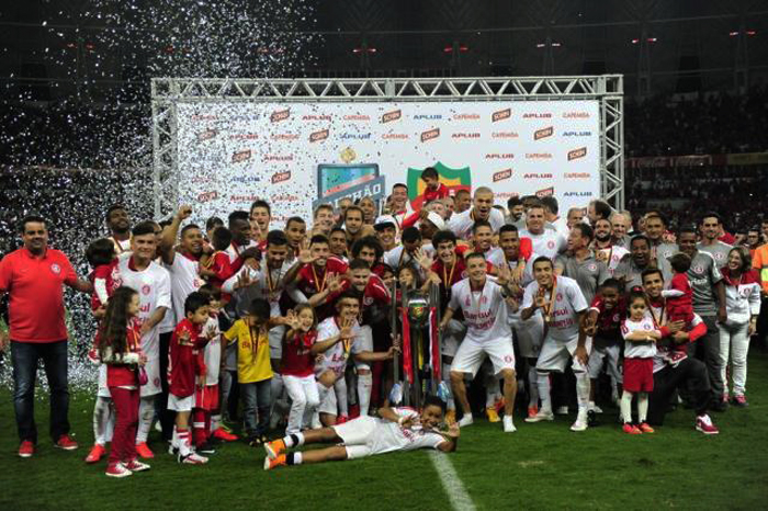 Inter conquistou o pentacampeonato consecutivo. Foto: Marcelo Oliveira/Agência RBS. 