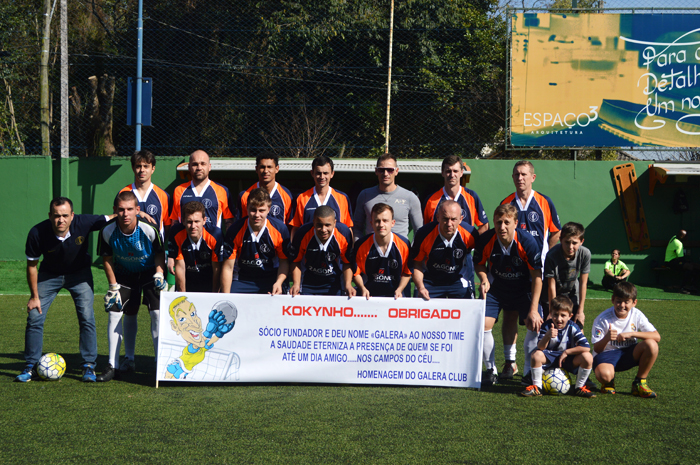 Equipe do Galera/Móveis Zagonel homenageou o atleta Vítor Hugo Gerhardt, o “Kokynho” (em memória), recentemente falecido.