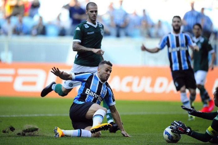 Grêmio venceu o Goiás e tem jogo decisivo contra o Corinthians na próxima rodada. Foto: Diego Vara/Agência RBS. 