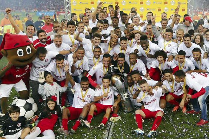 Internacional conquistou o Hexacampeonato Gaúcho. Foto: Félix Zucco/Agência RBS.  