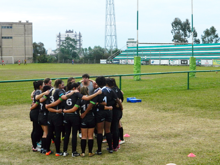 Centauros feminino é vice na primeira etapa do CGR 7's. Foto: Lucas Farias 