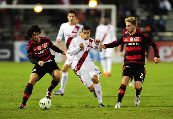 Inter largou melhor diante dos alemães do Bayer, mas permitiu o empate, com falhas individuais de Anderson, Vitinho e Allan Costa. Foto: Ricardo Duarte/Divulgação/Inter. 