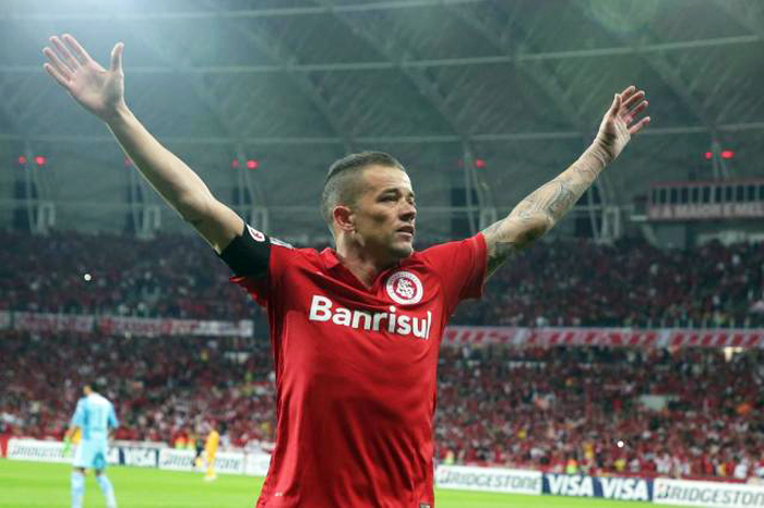 D'Alessandro abriu o placar a favor do Inter diante do Tigres. Foto: Fernando Gomes/Agência RBS. 