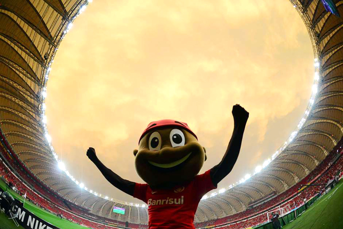 Gigante da Beira-Rio fez a festa com a vaga na semifinal da Copa do Brasil 2016. Foto: Edu Andrade/Fato Press/Gazeta Press. 