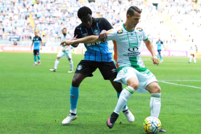 Time misto do Grêmio goleou a equipe do América Mineiro. Foto: Murilo Carvalho/Agência Freelancer/Lancepress 