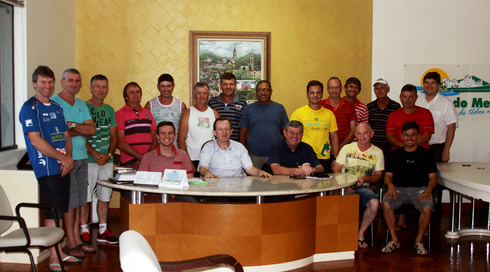 Administração, Lafa e clubes tratam detalhes do Campeonato que inicia em fevereiro. Foto: Elton de Andrade/divulgação 