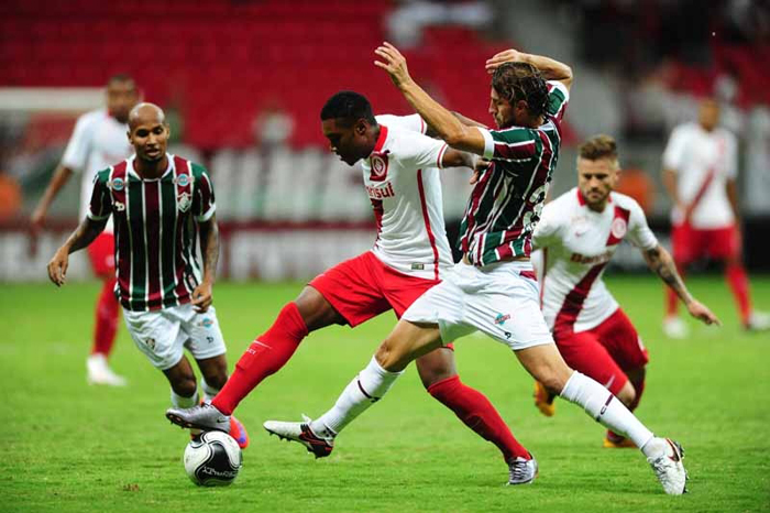 Vitinho marcou duas vezes, mas desperdiçou pênalti. Foto: Ricardo Duarte/Inter/Divulgação. 