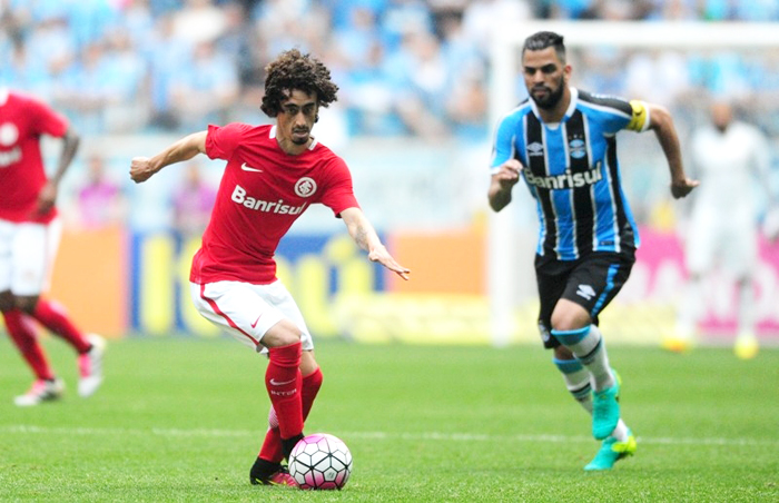 Valdívia iniciou o Gre-Nal como titular. Foto: Ricardo Duarte/Divulgação/Inter.