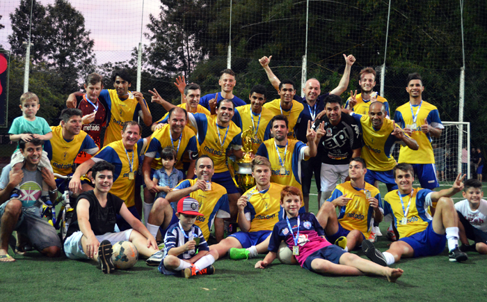 Equipe do Galera conquistou o título na elite do maior campeonato de minifutebol do sul do país.